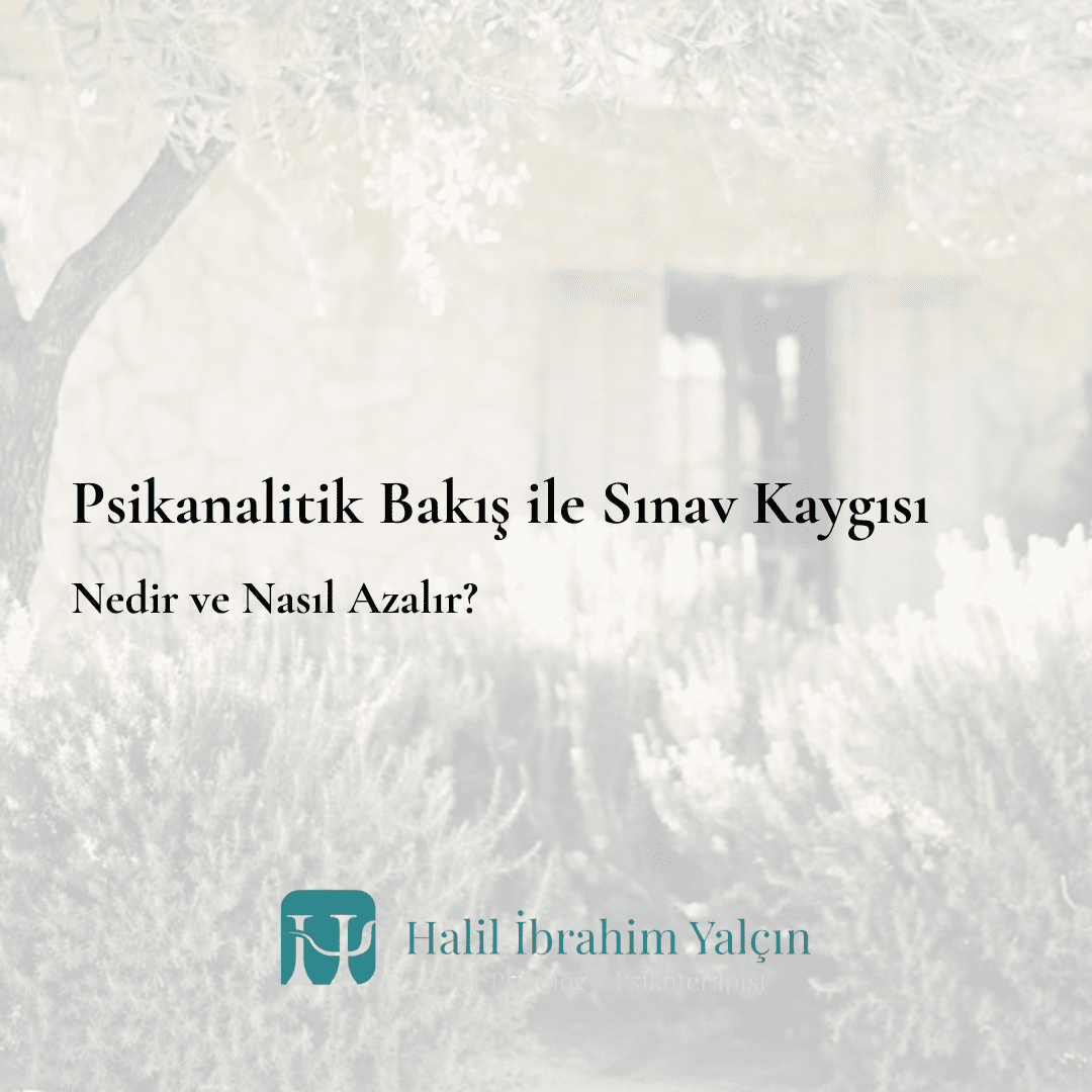 sınav kaygısı baş etme yöntemleri